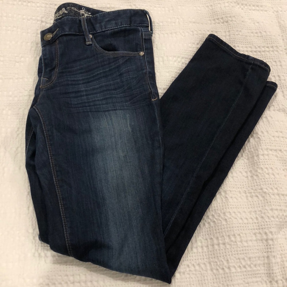 Express straight leg jeans